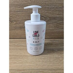 Love Ur Curls Kids-- 2-in-1 Shanmpoo + Conditioner. 10.1 Oz 300ml. Tear Free